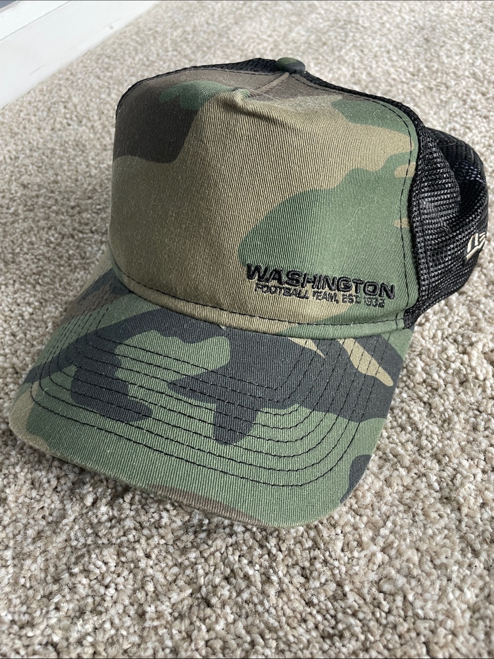 Camo Washington Football Team (Redskins) Trucker Hat
